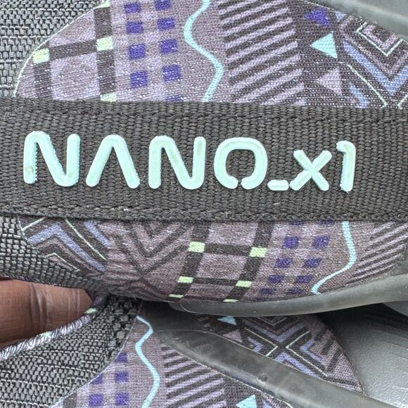 Reebok Nano X1 Lux Aztec Trainers Shoes Men's 11 Black Floatride Energy FZ1417 - Picture 9 of 11